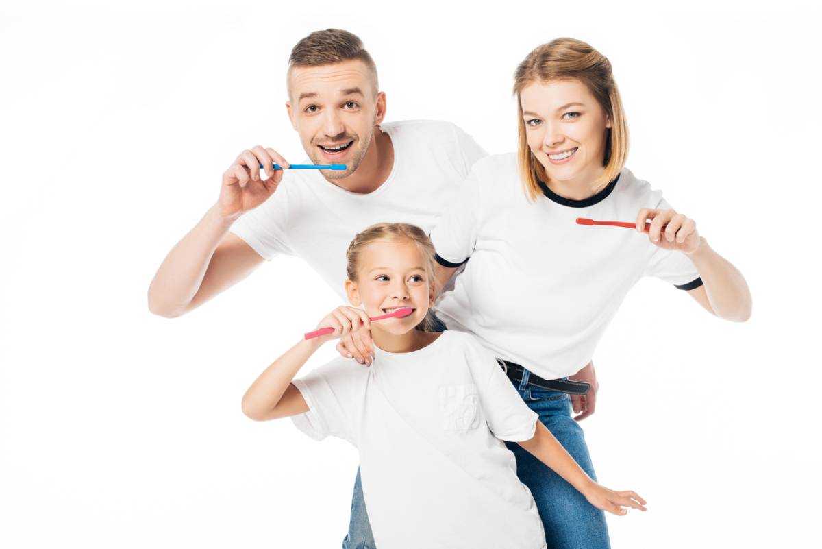 Family that decided to choose one dentist for their whole family.